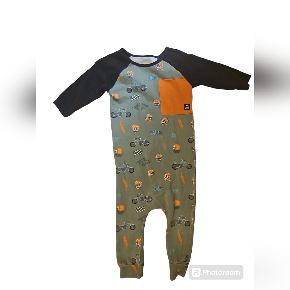 2t rags to raches romper